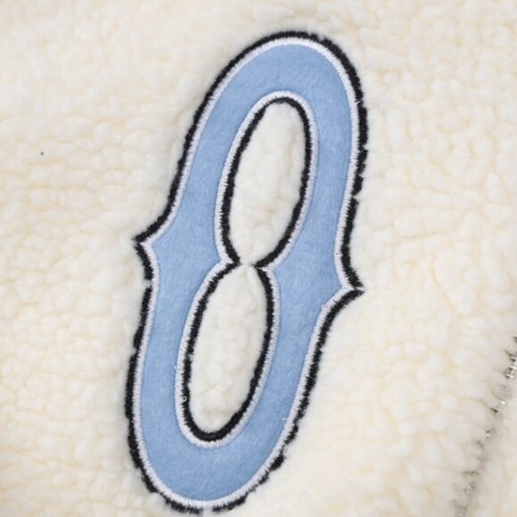 Y2K Oversized Cropped Teddy Fleece Jacket - Picture 6 of 7